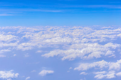 Low angle view of clouds in sky