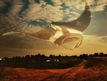 View of landscape against sky