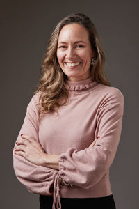 Portrait of a smiling young woman