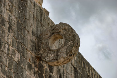 The maya ruins at chichen itza in in the jungle of the yucatan in mexico