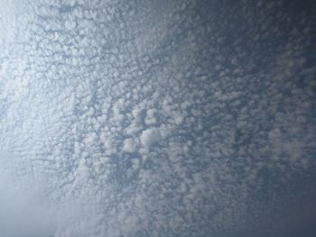 Full frame shot of cloudscape