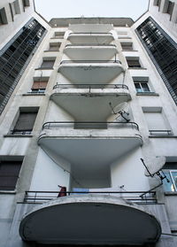 Low angle view of modern building