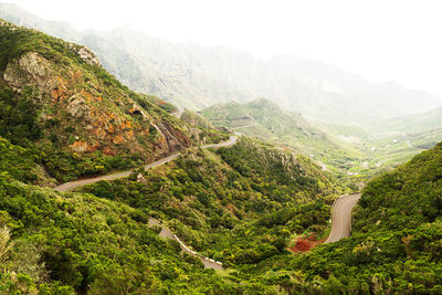 Scenic view of mountains