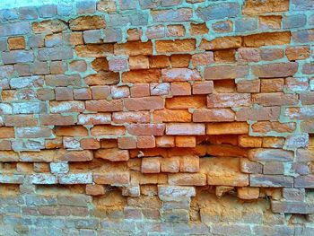 Full frame shot of brick wall