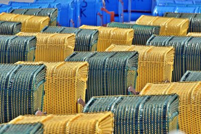 Full frame shot of pipes in factory