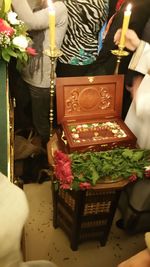 Close-up of flower bouquet