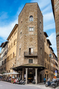 Beautiful corner of florence old city