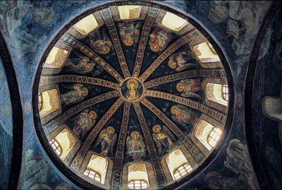 Low angle view of dome of building