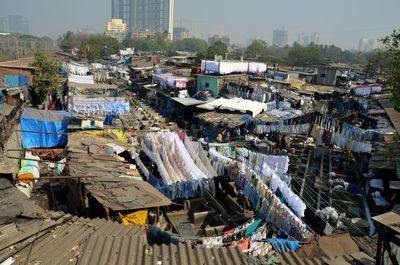 View of buildings in city