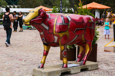 Group of people at music concert