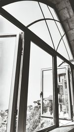 Built structures against the sky