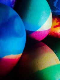 Close-up of colorful balls