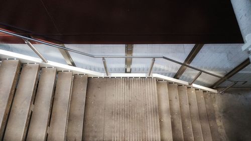 Close-up of staircase