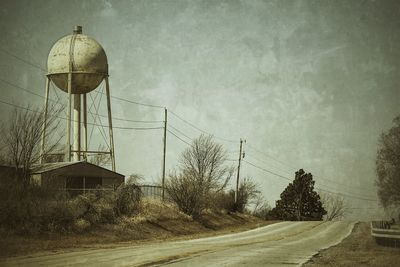 View of road against sky