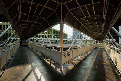 Low angle view of bridge