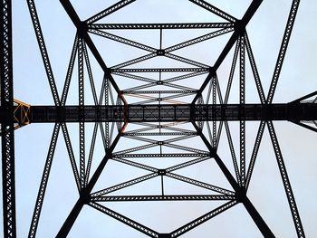 Low angle view of bridge