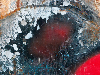 Full frame shot of weathered wall