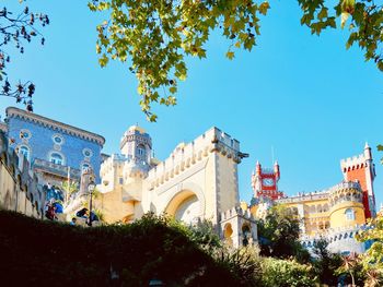 Pena palace in sintra portugal - palácio nacional da pena