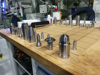 Table and chairs in kitchen