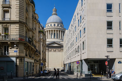 Low angle view of building against sky