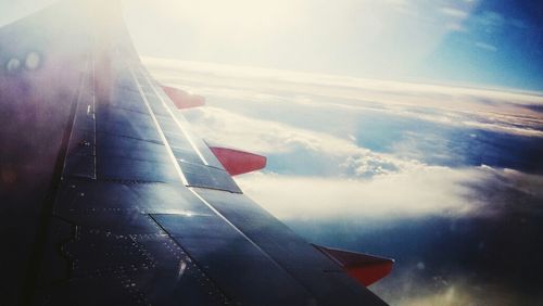 Cropped image of airplane