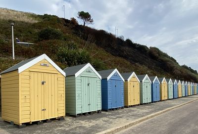 Beach huts