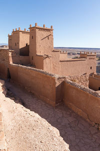 View of old building against sky