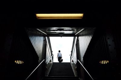 Low angle view of stairs