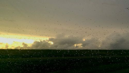 Scenic view of sky at sunset