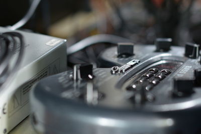 Close-up of computer keyboard