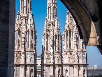 Cathedral against sky in city