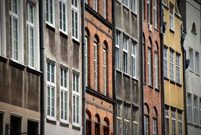 Full frame shot of residential building