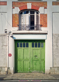 Exterior of old building