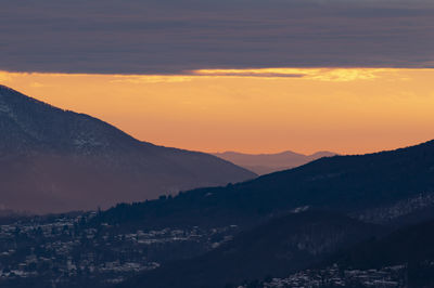 Winter views in southern switzerland-ticino