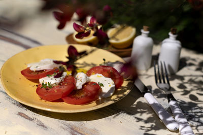 Tomato mozzarella