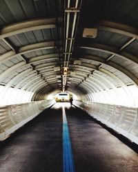 Interior of subway station