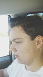 Portrait of young woman