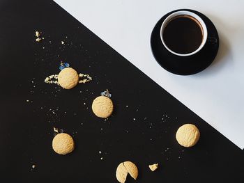 Close-up of coffee on table