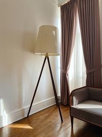 Empty chairs at home