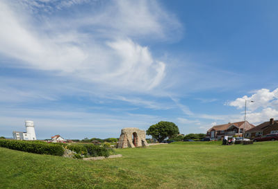 View of castle against sky