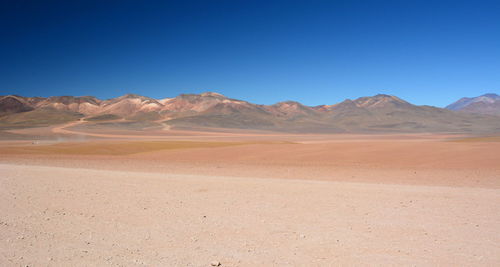 View of a desert