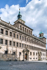 Old town hall of nuremberg is one of the few buildings which are influenced by  renaissance, germany