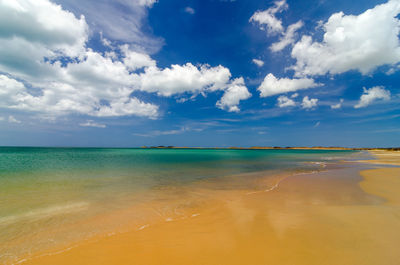 Idyllic seascape in colombia