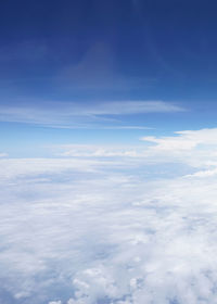 Low angle view of clouds in sky
