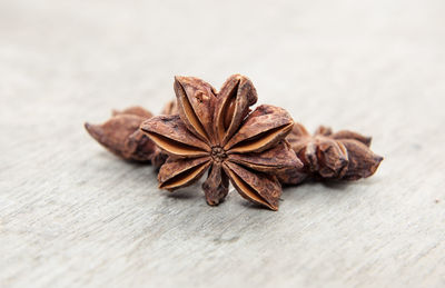 Close-up of wooden object