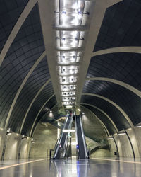 Low angle view of modern building