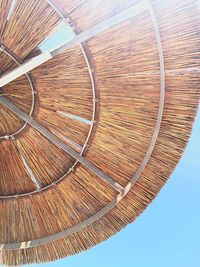 Low angle view of ceiling