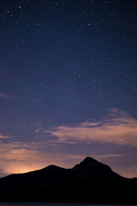 Full frame shot of star field at night