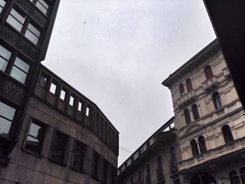 Low angle view of building against sky