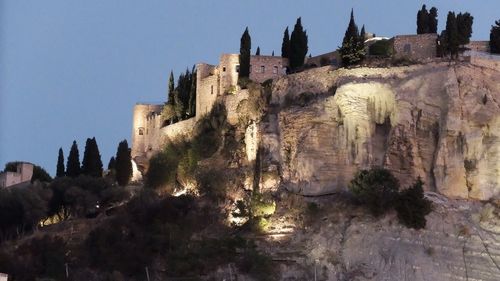 View of fort against the sky